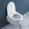 Комплект унитаза с инсталляцией BelBagno Amanda BB051CHR/BB051SC/BB002-80/BB014-SR-BIANCO с сиденьем Микролифт и Белой клавишей смыва фаянс подвесной