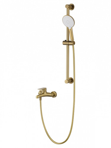 Смеситель для ванны Wonzon &amp; Woghand Alfa WW-AE3205-BG цвет Брашированное золото