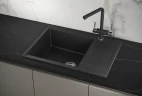 Кухонная мойка Granula Estetica 70 7003 цвет Черный