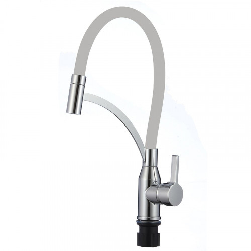 Смеситель для кухни Fmark FS8244A-04 цвет Хром Серый