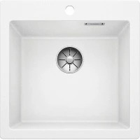 Кухонная мойка Blanco Pleon 5 521672 Белая искусственный камень (литьевой мрамор) встраиваемый