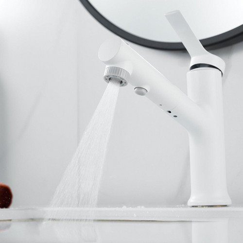 Смеситель для раковины Raffine F281C цвет Белый