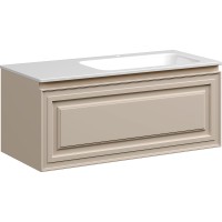 Тумба под раковину Sancos Very 100 R VR100RCE подвесная Beige Soft МДФ / ЛДСП