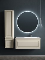 Тумба под раковину Sancos Very 100 R VR100RCE подвесная Beige Soft МДФ / ЛДСП