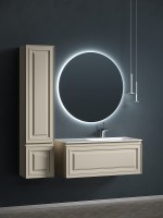 Тумба под раковину Sancos Very 100 R VR100RCE подвесная Beige Soft МДФ / ЛДСП