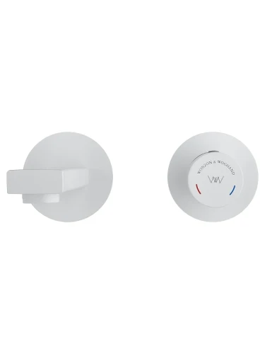 Смеситель для раковины Wonzon & Woghand WW-105-MW цвет Белый матовый