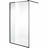 Душевая перегородка Niagara Nova 120 NG-687-12BLACK профиль Черный стекло прозрачное