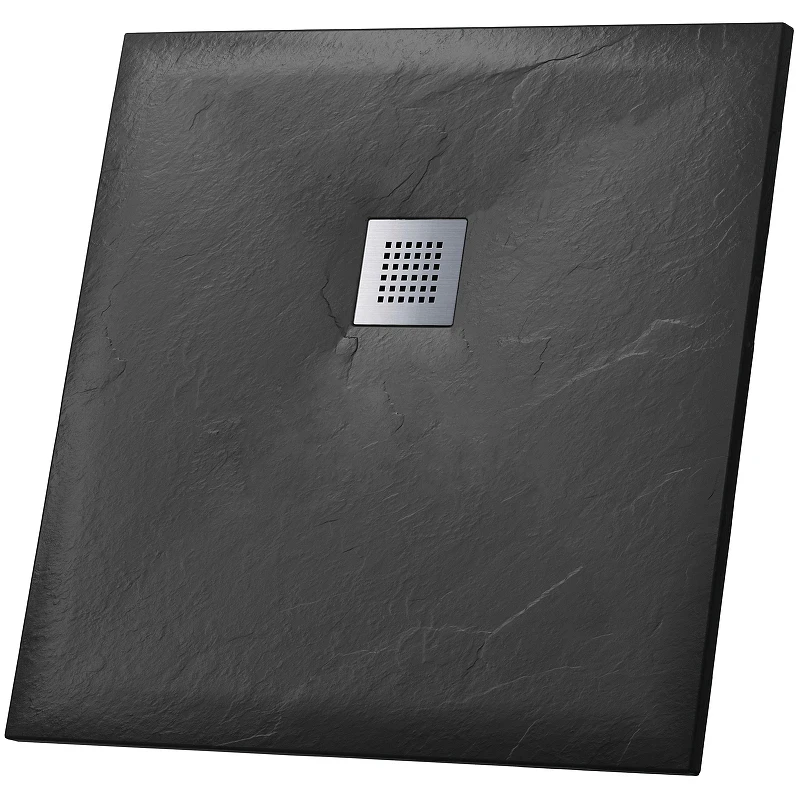 Душевой поддон из искусственного камня Grossman Strong 90x90 GR-S29090Q Графит
