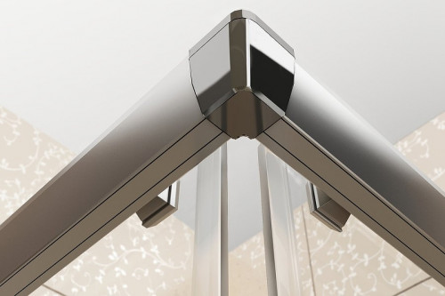 Душевая дверь Ravak Blix BLDP2-110 0PVD0100ZG профиль Белый стекло Grape