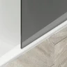 Шторка на ванну Maybah Glass MGV-81-2ш 700x1400 в широком профиле Бронза стекло графитовое