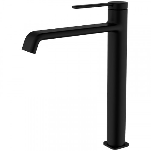 Смеситель для раковины AQUAme Asti AQM6414MB Черный матовый латунь