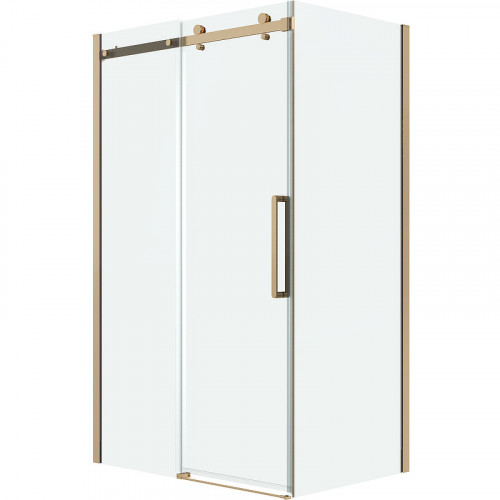 Душевая стенка Grossman Classic 80 200.K33.04.80.32.00 профиль Золото сатин стекло прозрачное