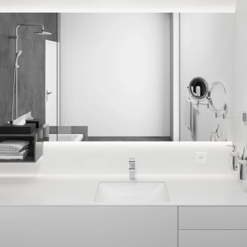Смеситель для раковины Hansgrohe Vernis Shape 71569000 Хром латунь