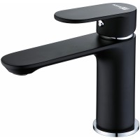 Смеситель для раковины WasserKRAFT Elbе 7403 Черный матовый латунь