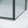 Душевой уголок Grossman Galaxy 100х80 120.K33.01.1080.42.00 профиль Графит сатин стекло прозрачное
