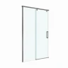 Душевая дверь BelBagno Soft Close-1 120 SOFT_CLOSE-1-BF-1-120-C-GM профиль Оружейная сталь стекло прозрачное