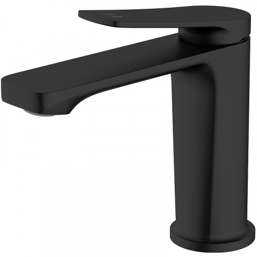 Смеситель для раковины Splenka S40.10.06 Черный матовый латунь