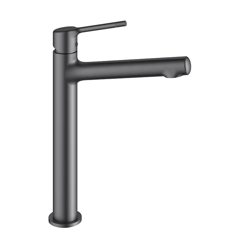 Смеситель для раковины Vincea Феерие (Feerie) VBF-5FE2GM цвет Вороненая сталь