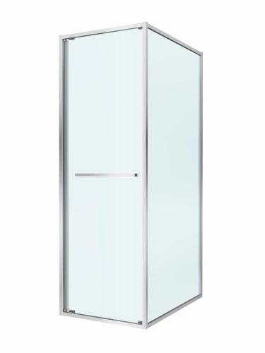 Душевой уголок Cezares Lux 70x80 LUX-AH-FS-1-70/80-C-CR профиль Хром стекло прозрачное