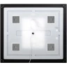 Зеркало BelBagno Kraft 70 SPC-KRAFT-700-900-LED-TCH-WARM-NERO с подсветкой Черное с сенсорным выключателем и подогревом стекло