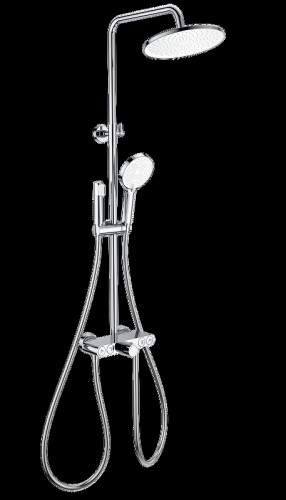 Душевая система Wonzon & Woghand Muse WW-B4113-CR с термостатом цвет Хром