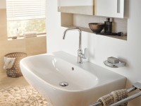 Смеситель для раковины Kludi Pure Solid 340240575 Хром латунь
