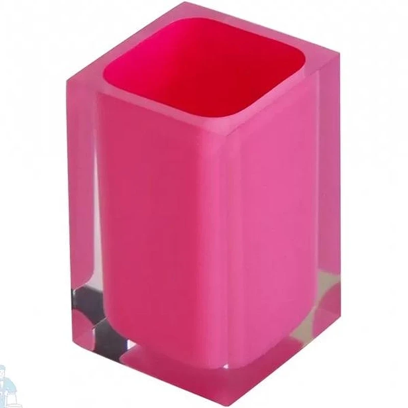 Стакан для зубных щеток Ridder Colours 22280102 Розовый