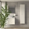 Шкаф пенал Ravak Comfort 40 X000001382 подвесной Белый глянец МДФ / ЛДСП