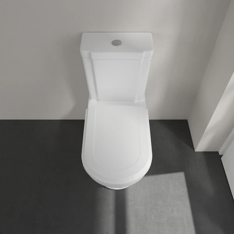 Унитаз компакт Villeroy&Boch Hommage 666210R1 без бачка и сиденья