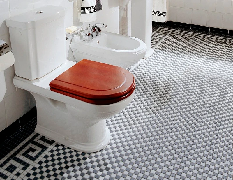 Унитаз компакт Villeroy&Boch Hommage 666210R1 без бачка и сиденья