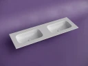 Раковина Ceramicanova Grace 140 CN7022wx двойная