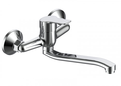 Смеситель для кухни Voda Wave WA02 цвет Хром