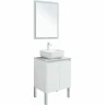 Столешница под раковину Aquanet Nova Lite 60 257607 Белый мрамор