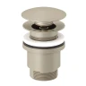 Донный клапан Kludi A-Qa 10426N5-00 click-clack цвет Никель брашированный