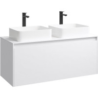 Корпус тумбы под раковину Aqwella 5 Stars Mobi 120 MOB0112W подвесной Белый МДФ / ЛДСП