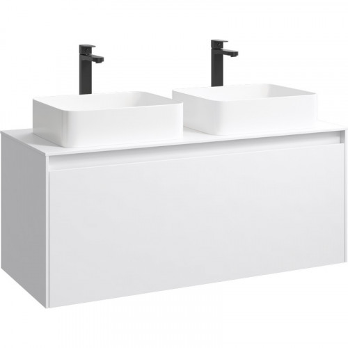 Корпус тумбы под раковину Aqwella 5 Stars Mobi 120 MOB0112W подвесной Белый МДФ / ЛДСП