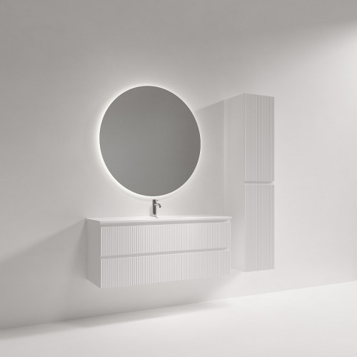Тумба под раковину Sancos Snob R 120 SNR120/39W подвесная цвет Bianco
