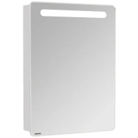Зеркальный шкаф Aquaton Америна 60 R 1A135302AM01R с подсветкой Белый МДФ / ЛДСП, стекло