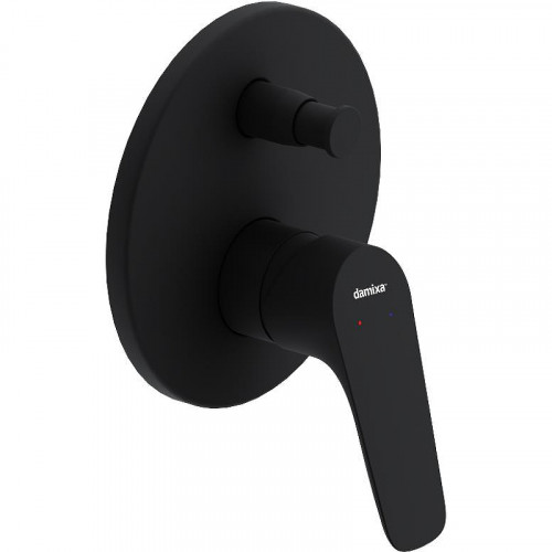 Смеситель для душа Damixa Jupiter 777100300 Черный матовый латунь встраиваемый