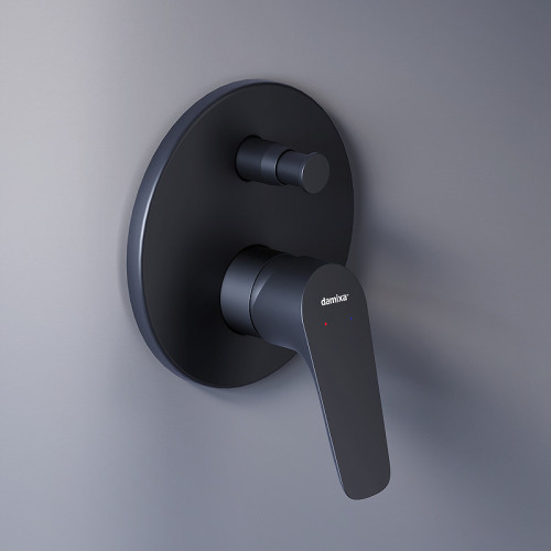 Смеситель для душа Damixa Jupiter 777100300 Черный матовый латунь встраиваемый