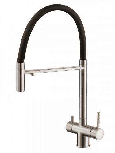 Смеситель для кухни Alfi LF500933 цвет Никель