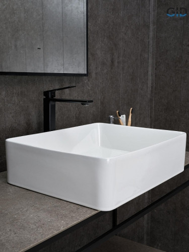 Раковина-чаша Gid Geometrico 52 N9104 51236 цвет Белый