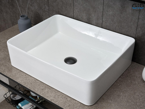 Раковина-чаша Gid Geometrico 52 N9104 51236 цвет Белый