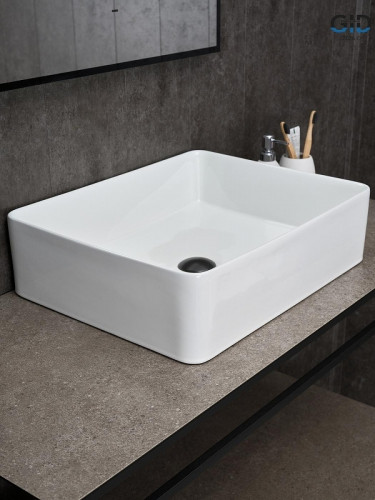 Раковина-чаша Gid Geometrico 52 N9104 51236 цвет Белый