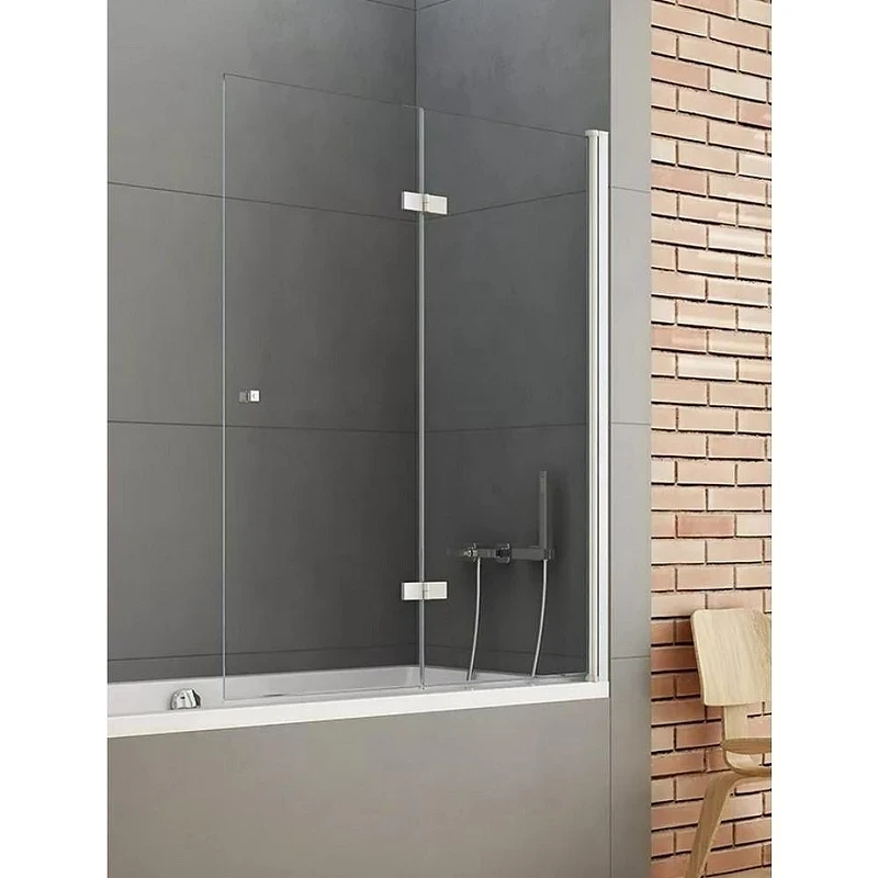 Шторка для ванны New Trendy NEW SOLEO Chrome x120 P-0031