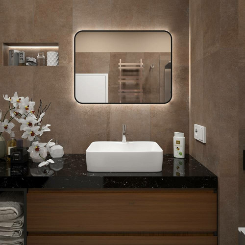 Раковина Maretti Umbria 48 UM13NS96-844 Белая фарфор накладная