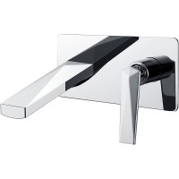 Смеситель для раковины Boheme Venturo 375 Хром латунь встраиваемый