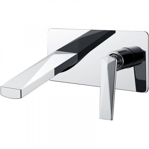 Смеситель для раковины Boheme Venturo 375 Хром латунь встраиваемый