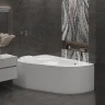 Акриловая ванна Corpa Nera Siena 150x100 R CN05003WHR без гидромассажа