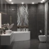 Акриловая ванна Corpa Nera Siena 150x100 R CN05003WHR без гидромассажа